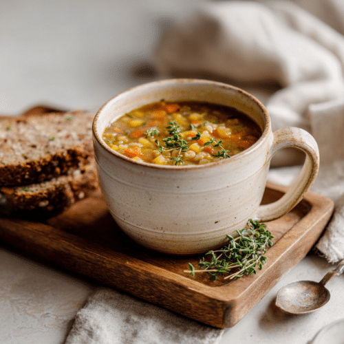 Rustic Vegetable Barley Soup