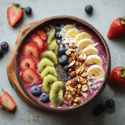 Mixed Berry Smoothie Bowl