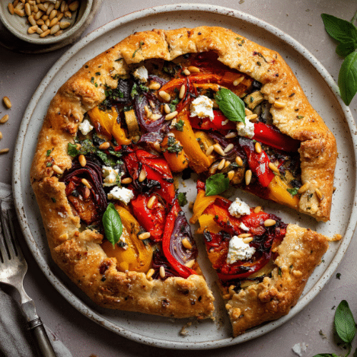 Savory Vegetable Ricotta Galette