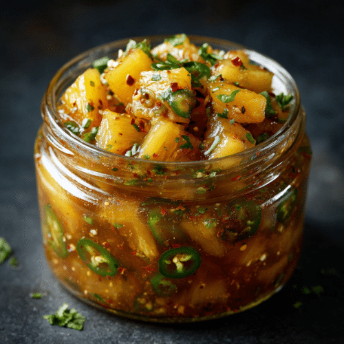 Spicy Pineapple Jalapeño Chutney