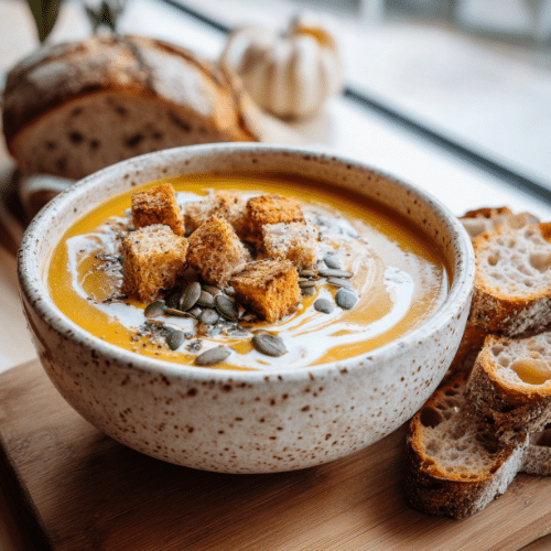 Creamy Roasted Butternut Squash Soup
