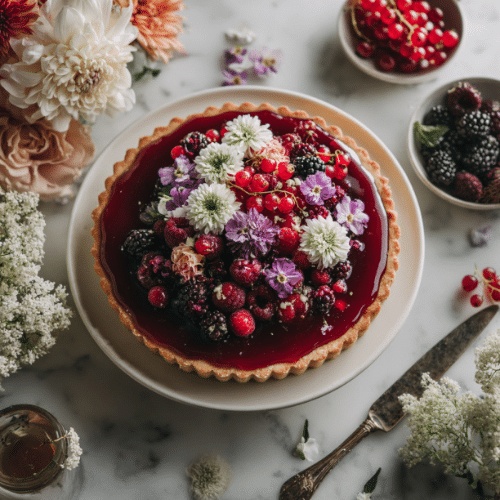 Mixed Berry Mascarpone Tart