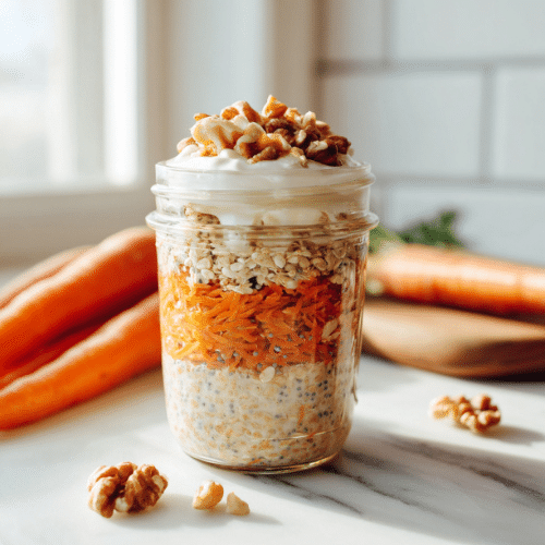 Carrot Cake Overnight Oats