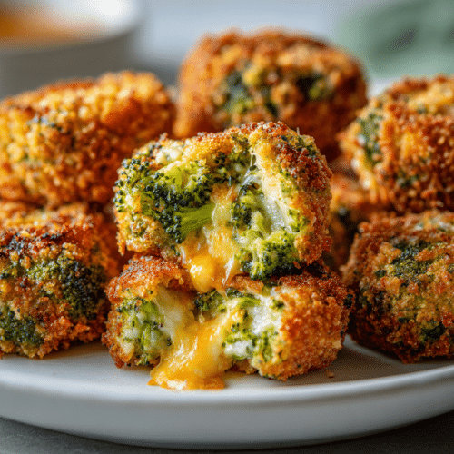 Cheesy Broccoli Bites