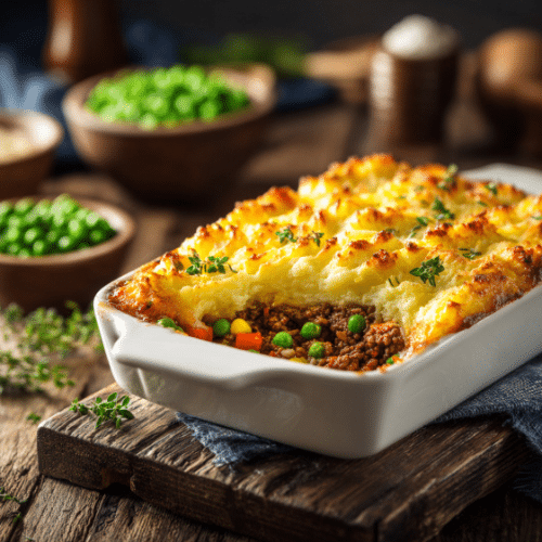 Classic Shepherd’s Pie with Creamy Mashed Potatoes
