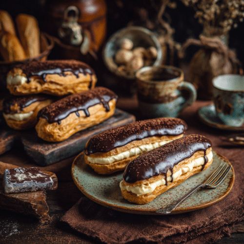 Classic Chocolate Éclairs