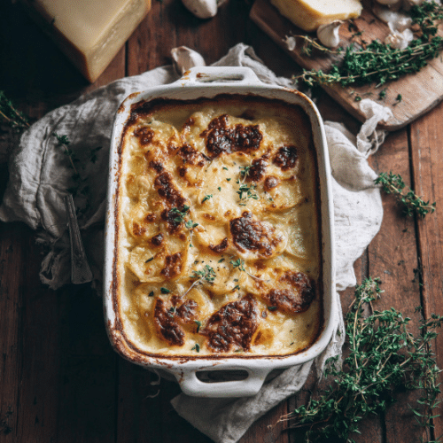 Classic Potato Gratin (Gratin Dauphinois)