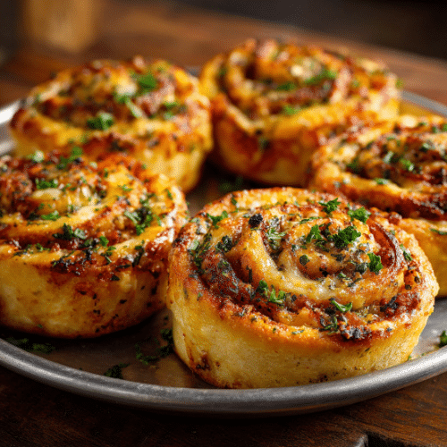 Cheesy Pizza Pinwheels