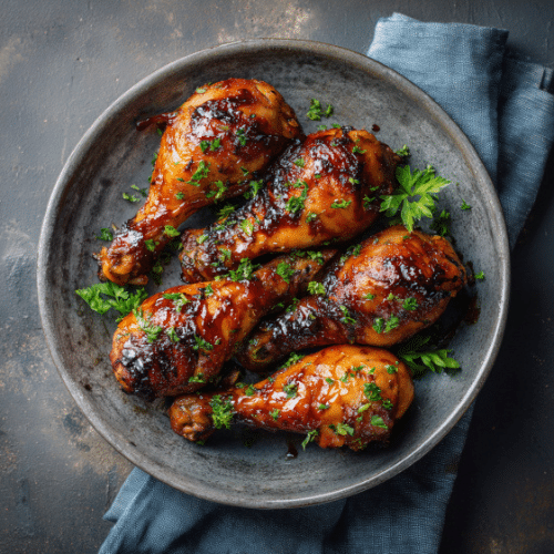 Oven-Baked BBQ Chicken Drumsticks
