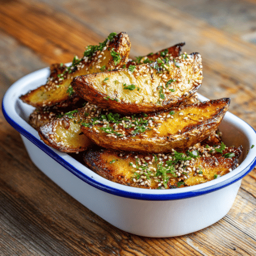 Crispy Spiced Potato Wedges