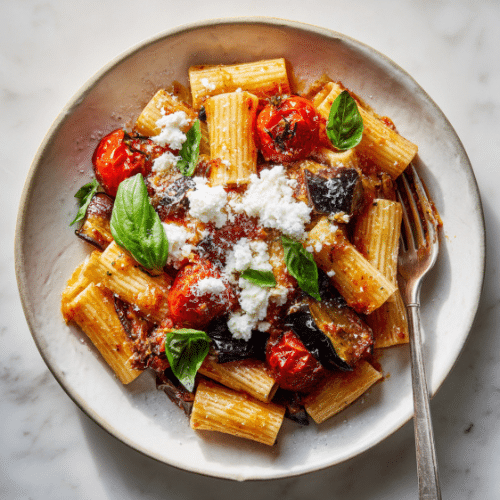 Rigatoni alla Norma