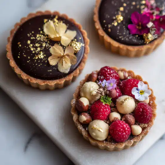 Mini Ganache & Fruit Tart Assortment
