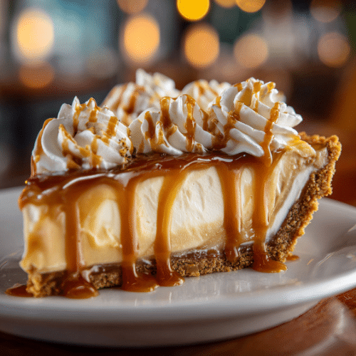 Salted Caramel Cream Pie