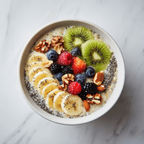 Tropical Berry Power Oatmeal Bowl