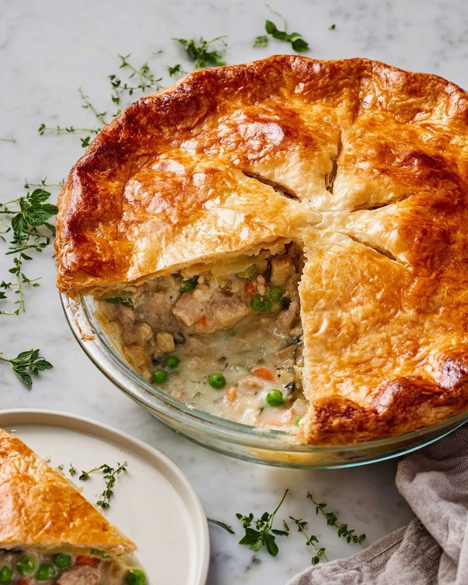 Homestyle Chicken Pot Pie Recipe - Recipe Image