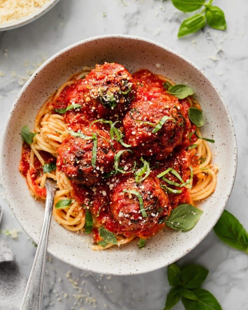 Baked Italian Meatballs Recipe