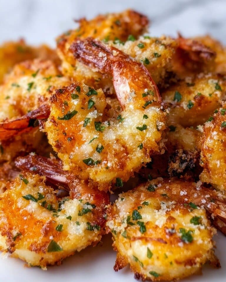 Air Fryer Garlic Parmesan Shrimp Recipe