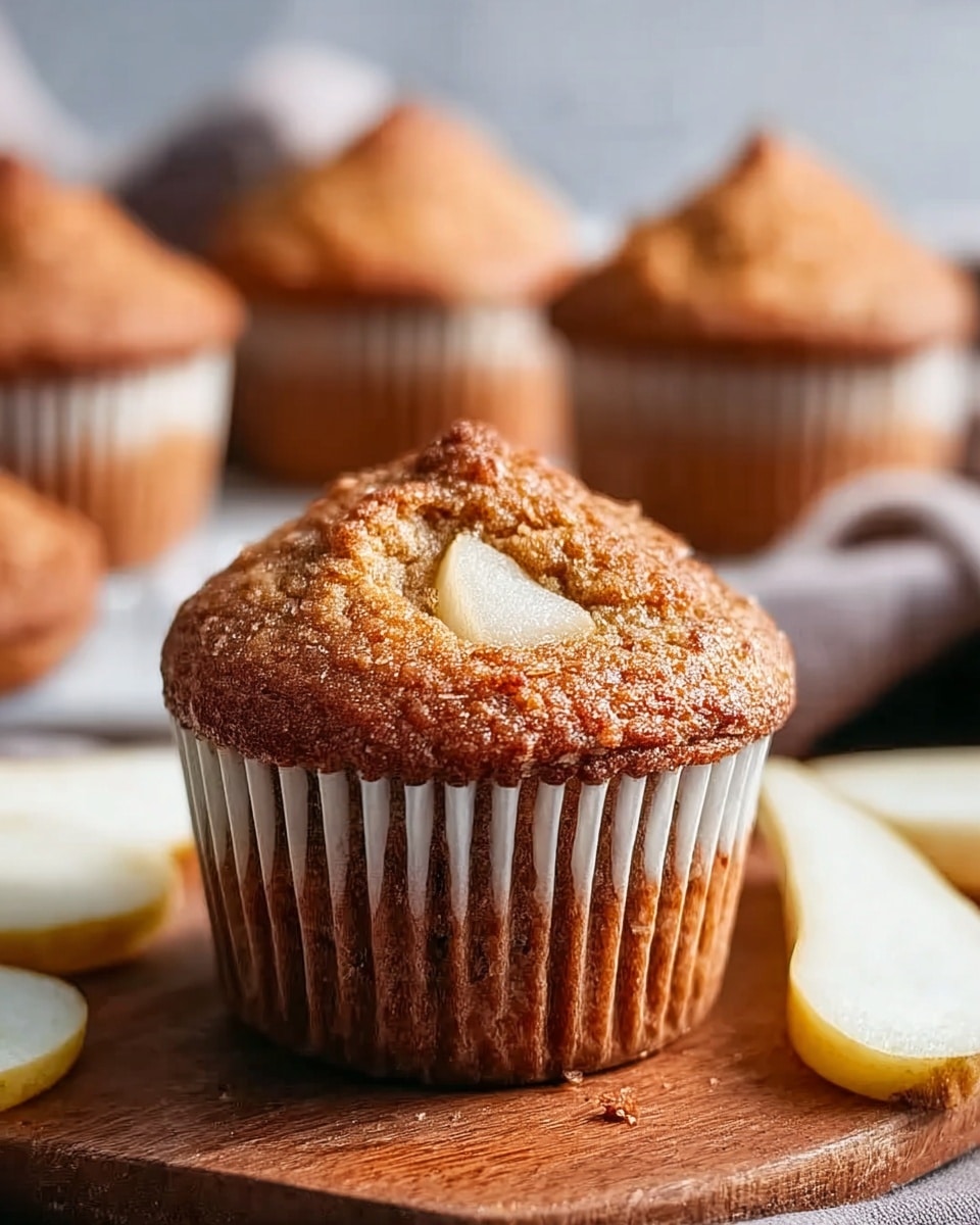 Spiced Pear Muffins Recipe - Recipe Image