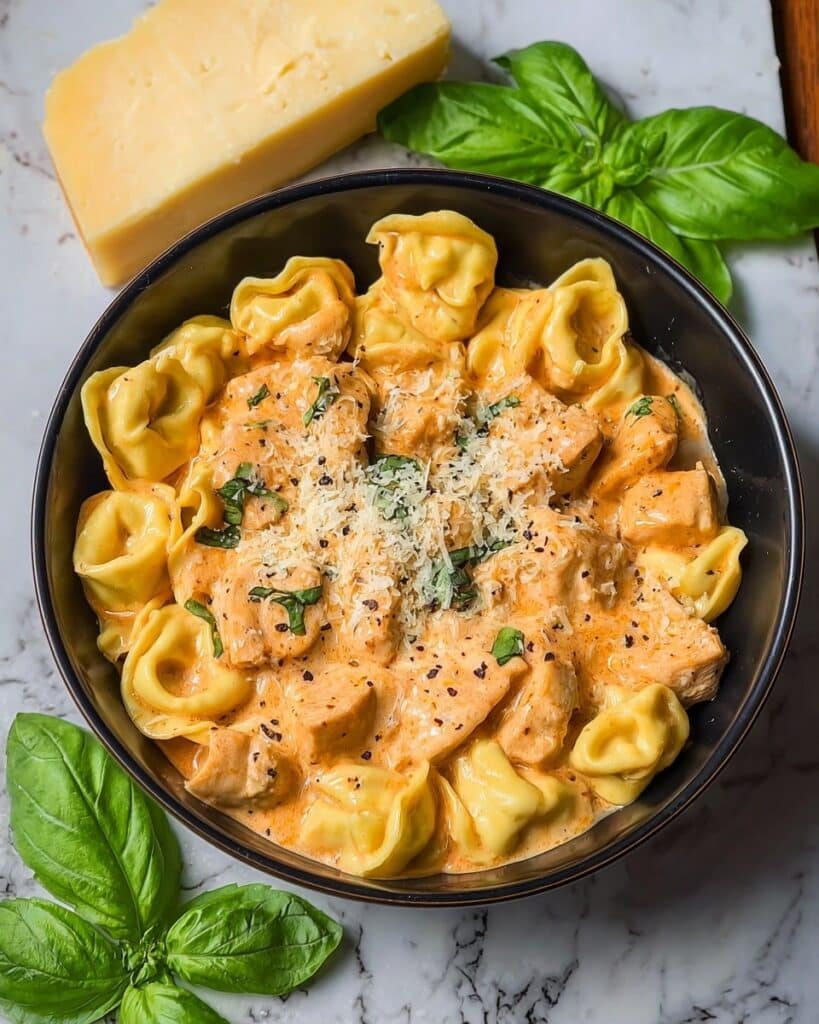 CrockPot Chicken Tortellini Recipe