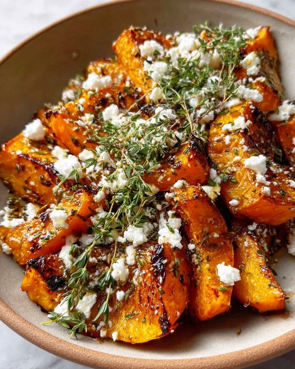 Roast Pumpkin With Feta & Honey Recipe - Recipe Image