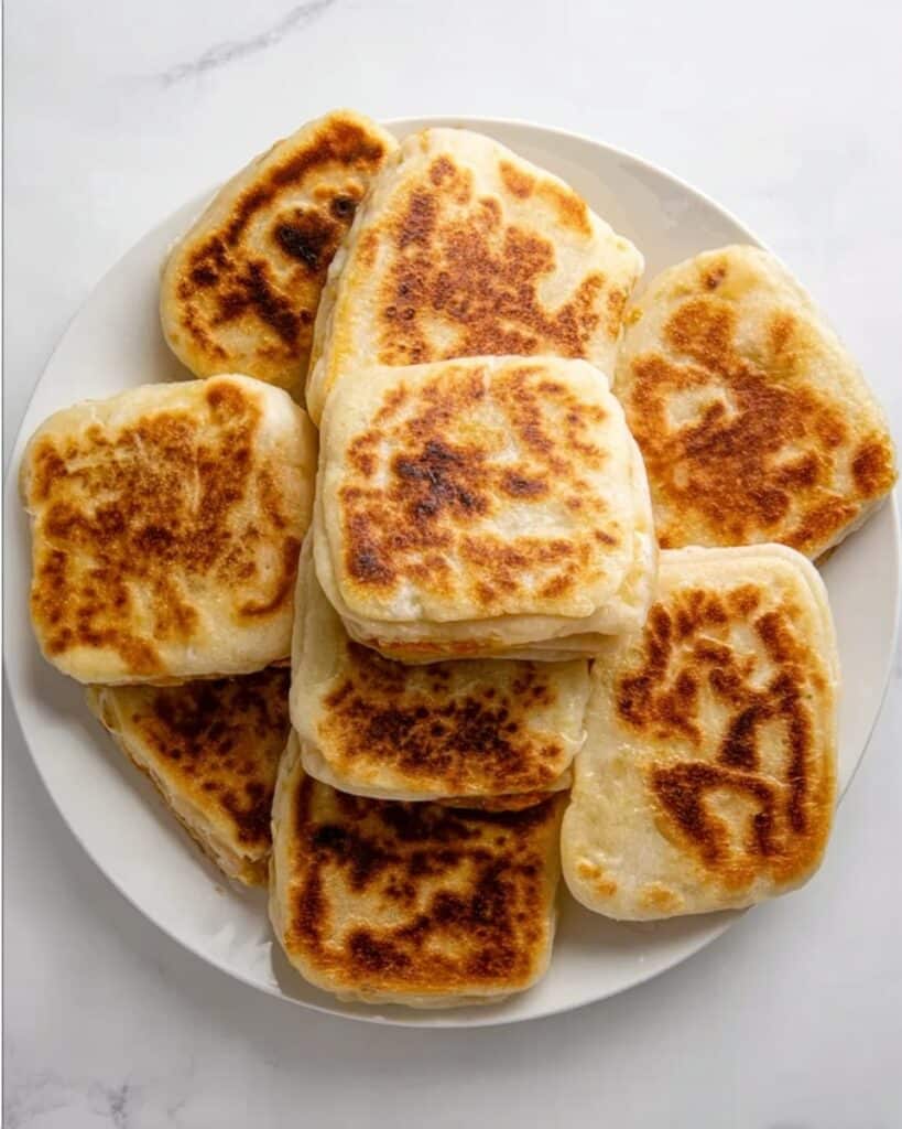 Chicken-Stuffed Msmen Pastry Recipe