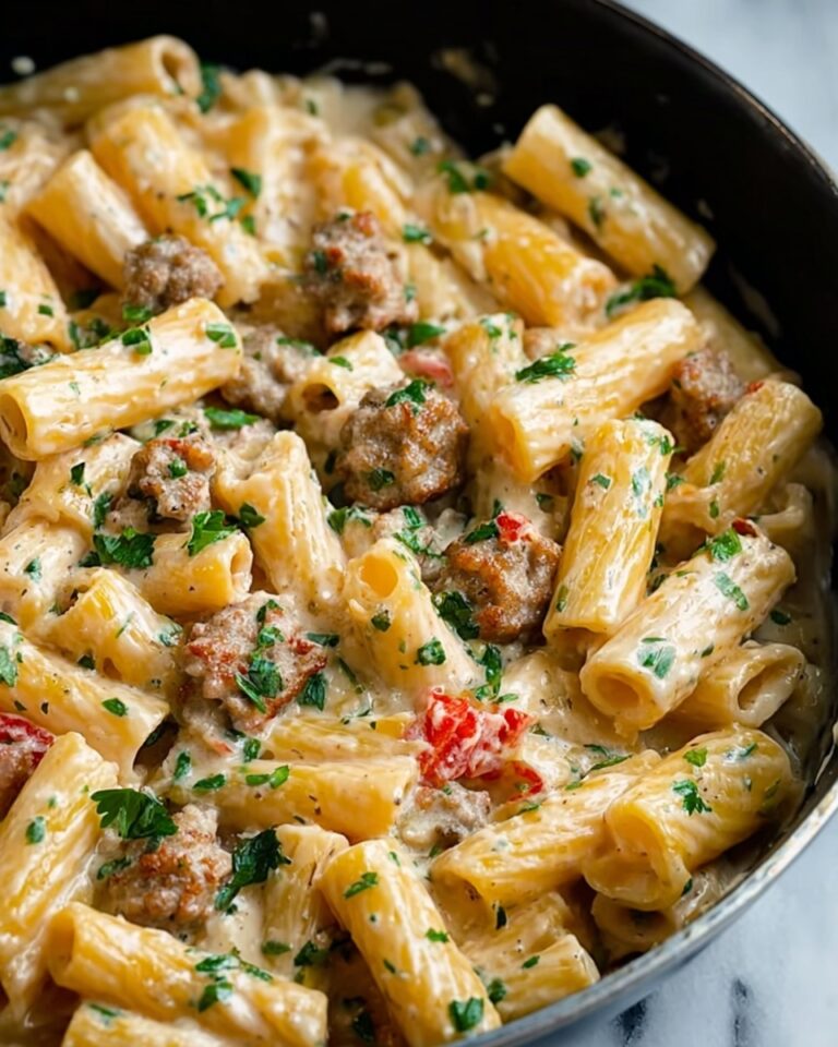 Creamy Italian Sausage Rigatoni Recipe