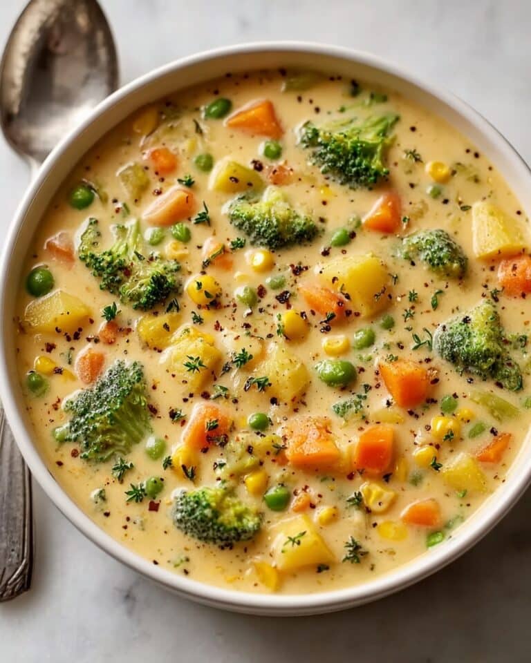 Veggie Pot Pie Soup: Comfort in a Bowl Without the Crust Recipe