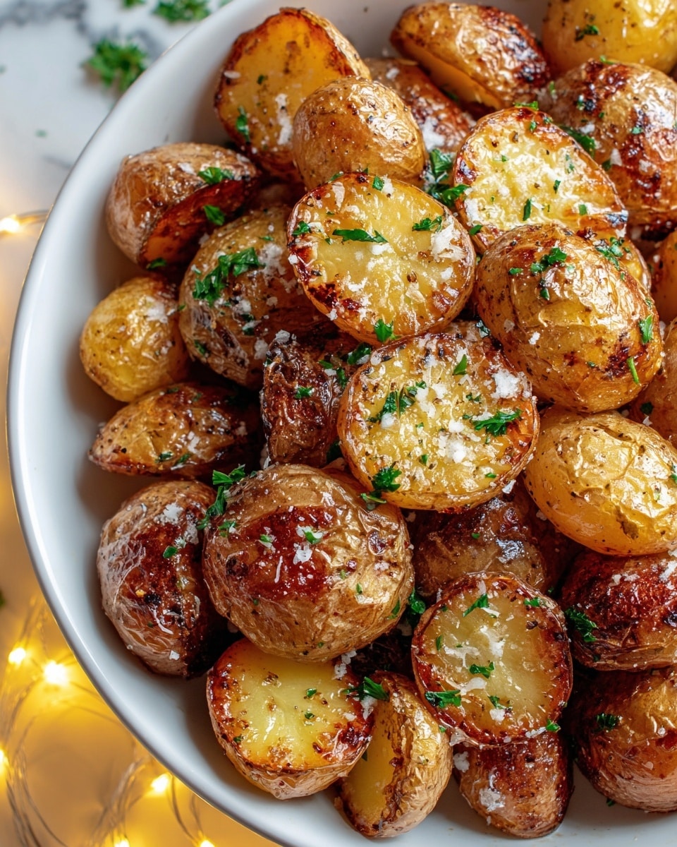 Garlic and Parmesan Roast Potatoes Recipe - Recipe Image
