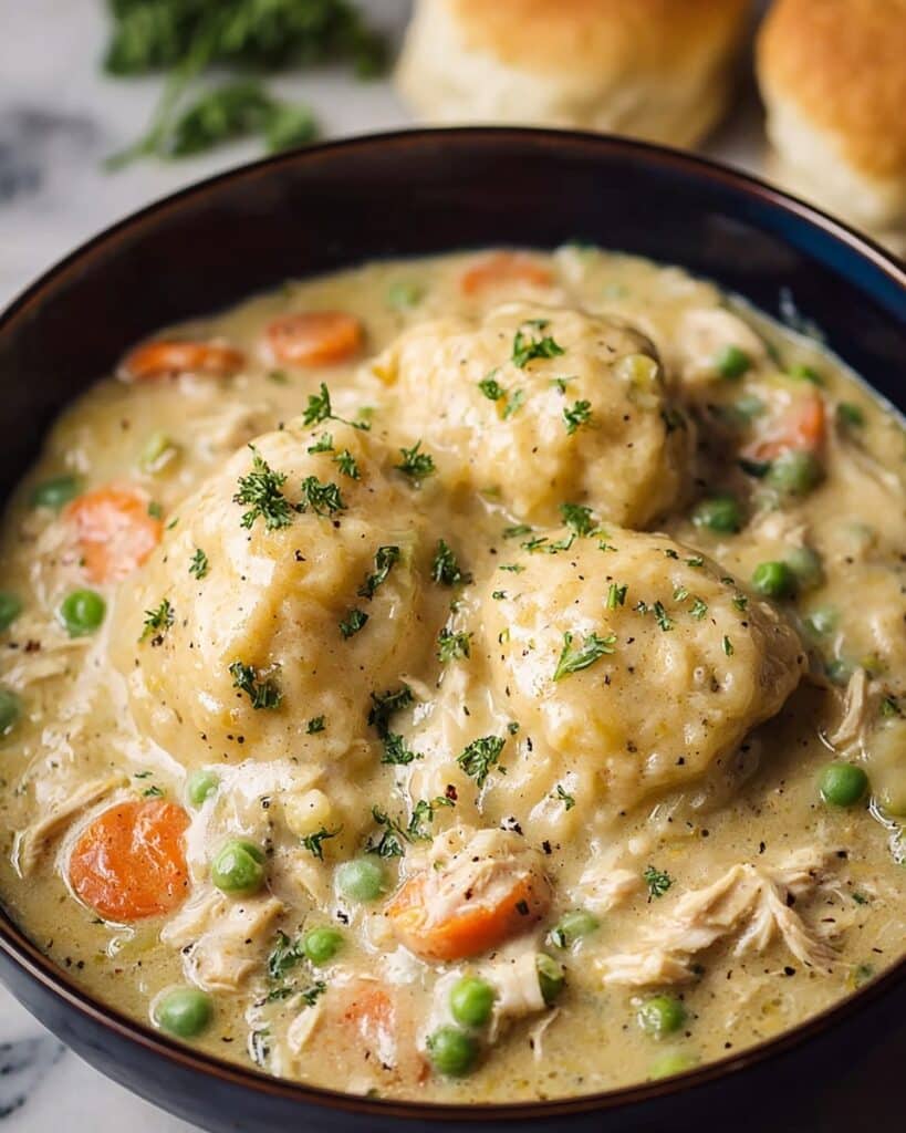 Crockpot Chicken and Dumplings Recipe