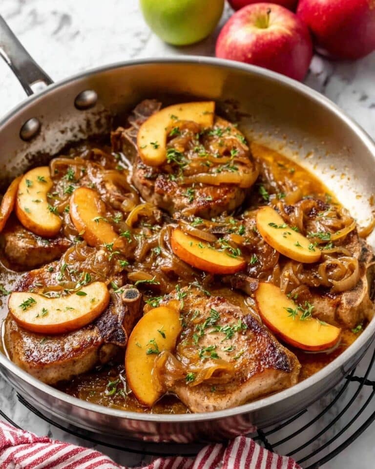 Pork Chops with Apples Recipe