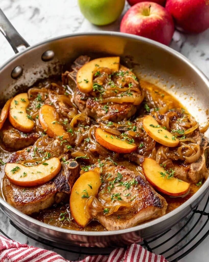 Pork Chops with Apples Recipe