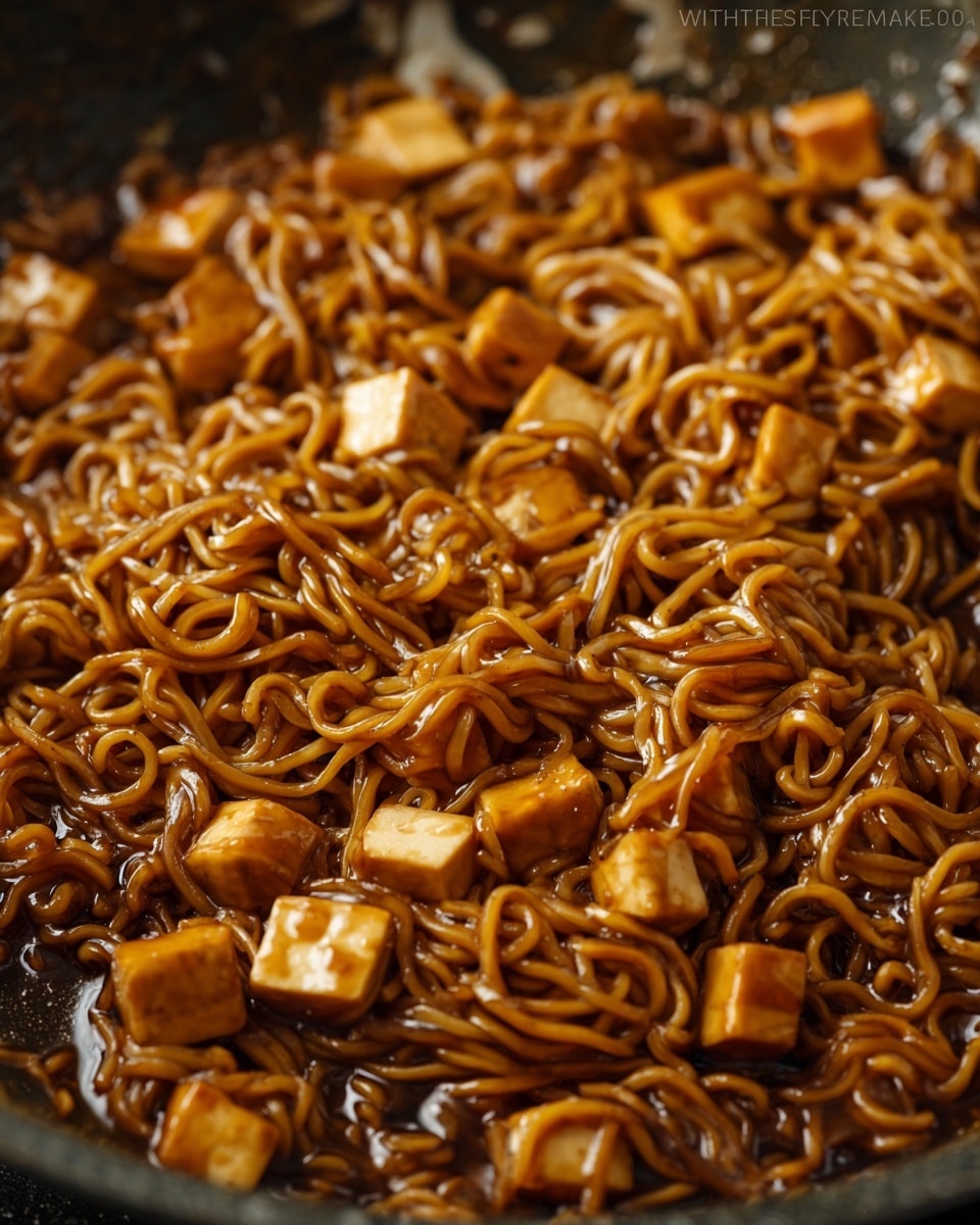 Easy Saucy Ramen Noodles Recipe - Recipe Image