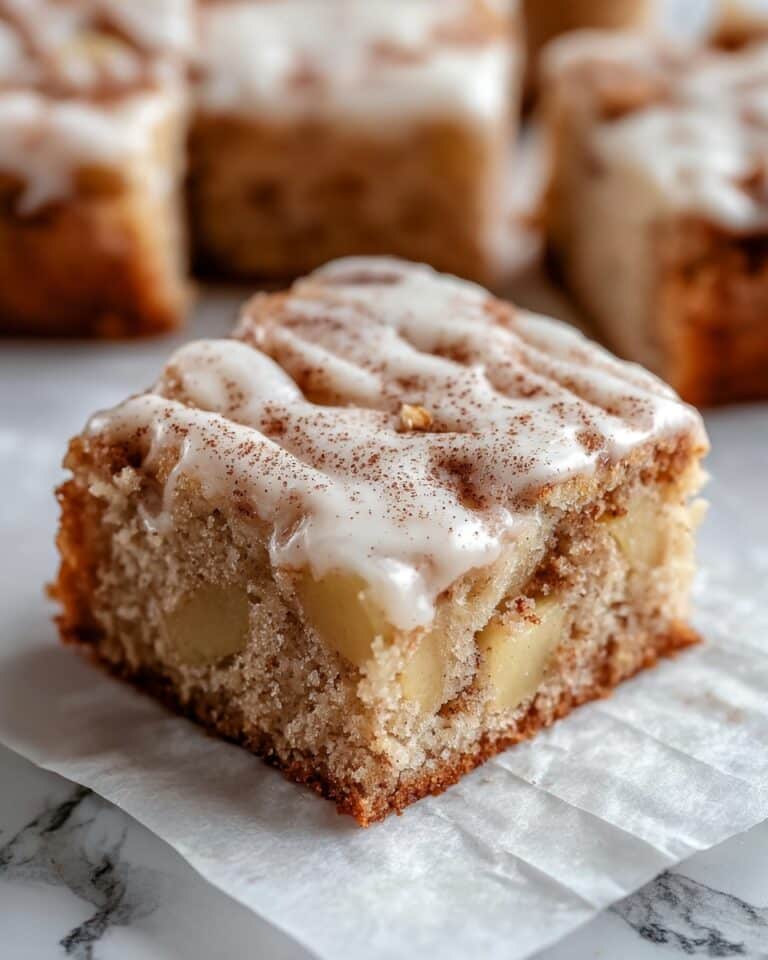 Cinnamon Roll Apple Cake Recipe