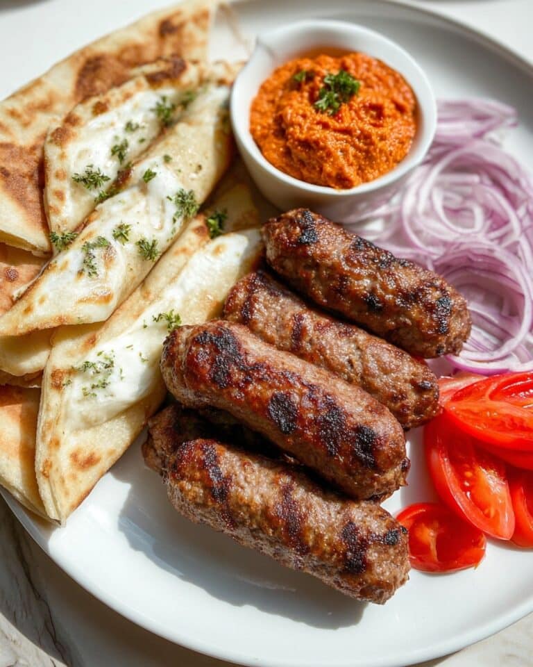 Grilled Cevapi: Traditional Balkan Sausages with a Flavorful Twist Recipe