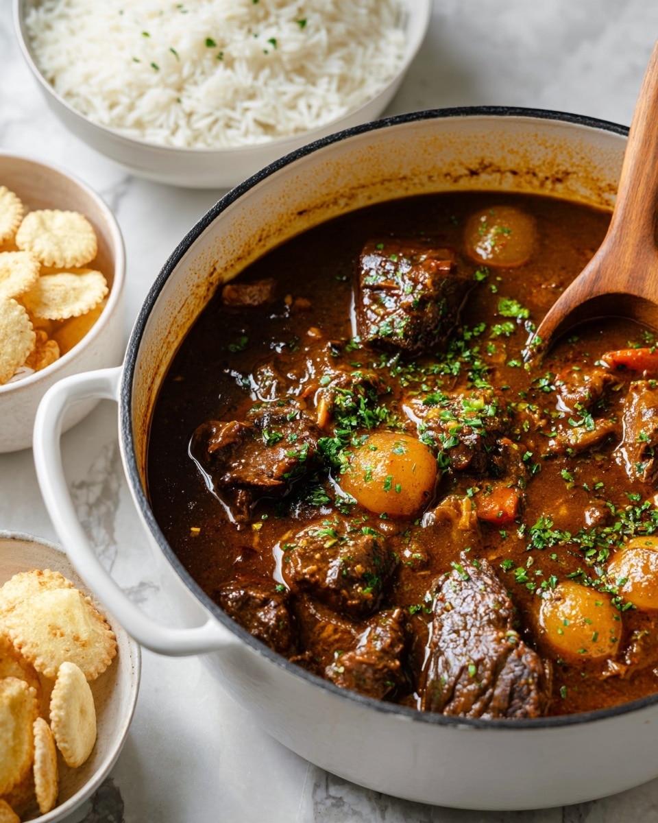 Aloo Gosht (Mutton/Lamb and Potato Curry) Recipe - Recipe Image