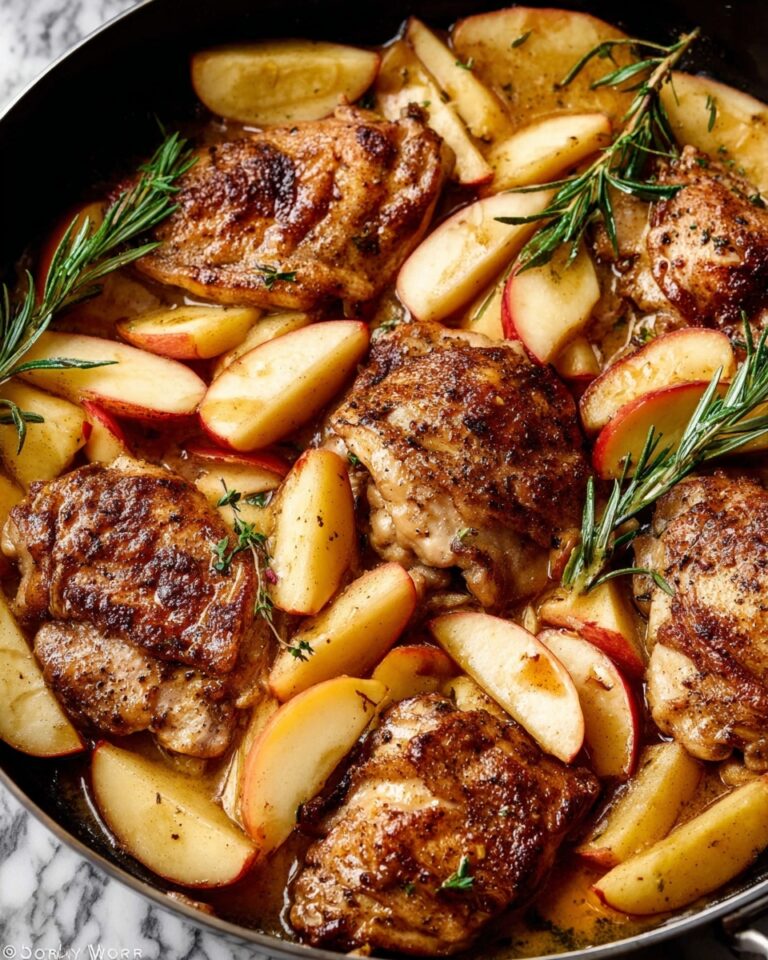 Skillet Apple Cider Chicken Recipe