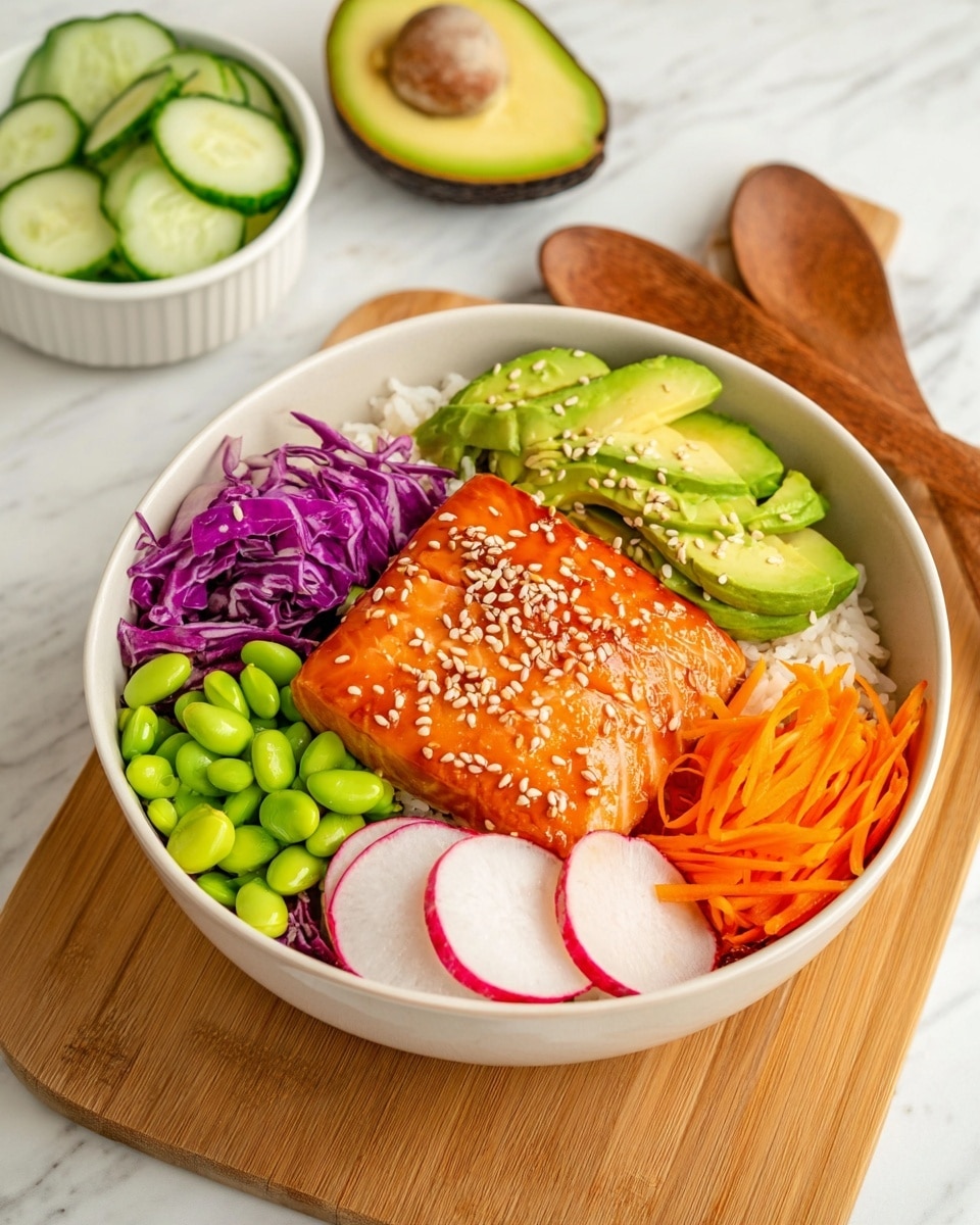 Miso Salmon Buddha Bowls Recipe - Recipe Image