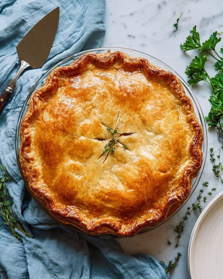 Homestyle Chicken Pot Pie Recipe