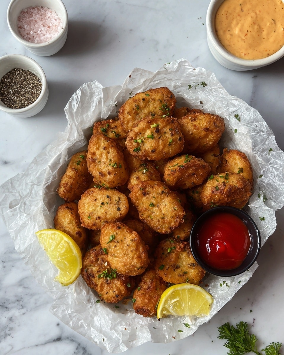 Homemade Crispy Chicken Nuggets Recipe - Recipe Image
