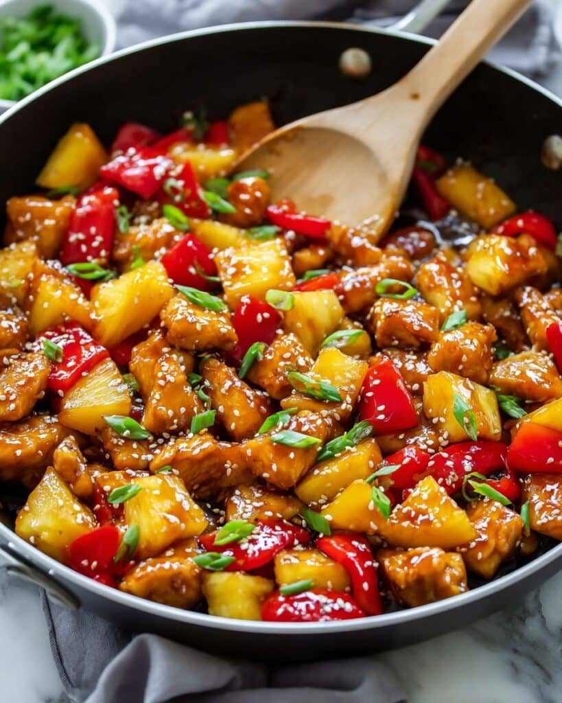 Pineapple Chicken Stir-Fry Recipe