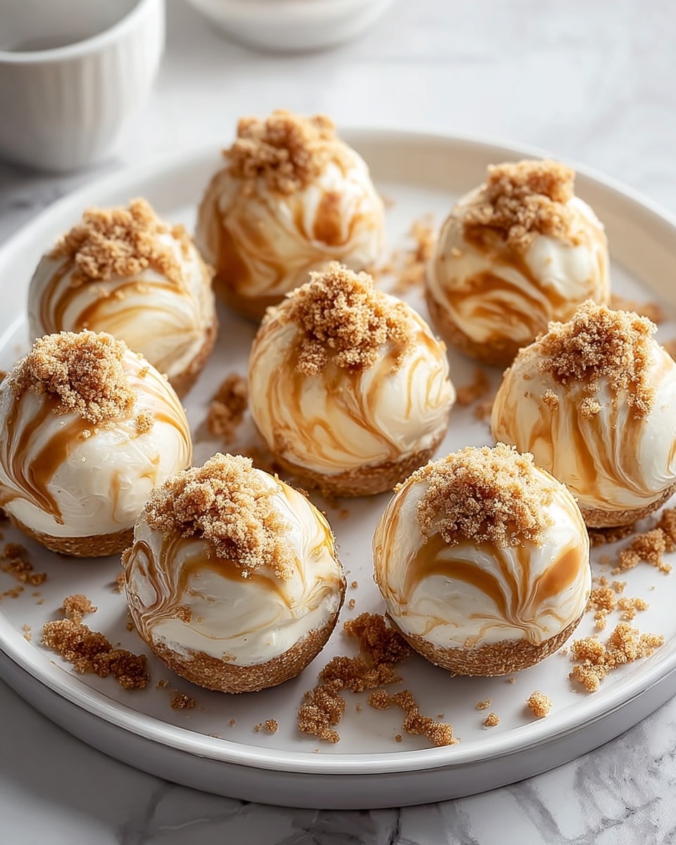 No-Bake Pumpkin Cheesecake Balls Recipe - Recipe Image