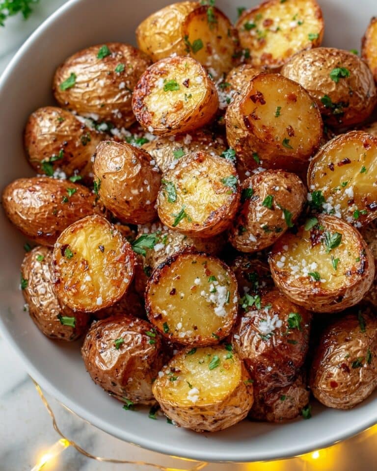 Garlic and Parmesan Roast Potatoes Recipe