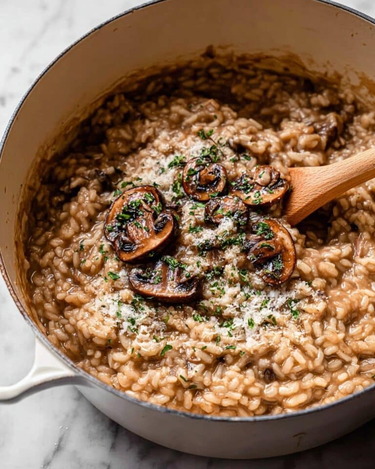 The BEST Mushroom Risotto Recipe