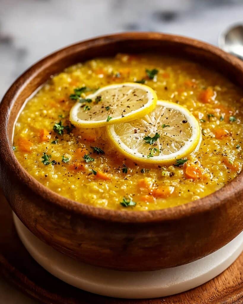 Lemon Lentil Soup Recipe