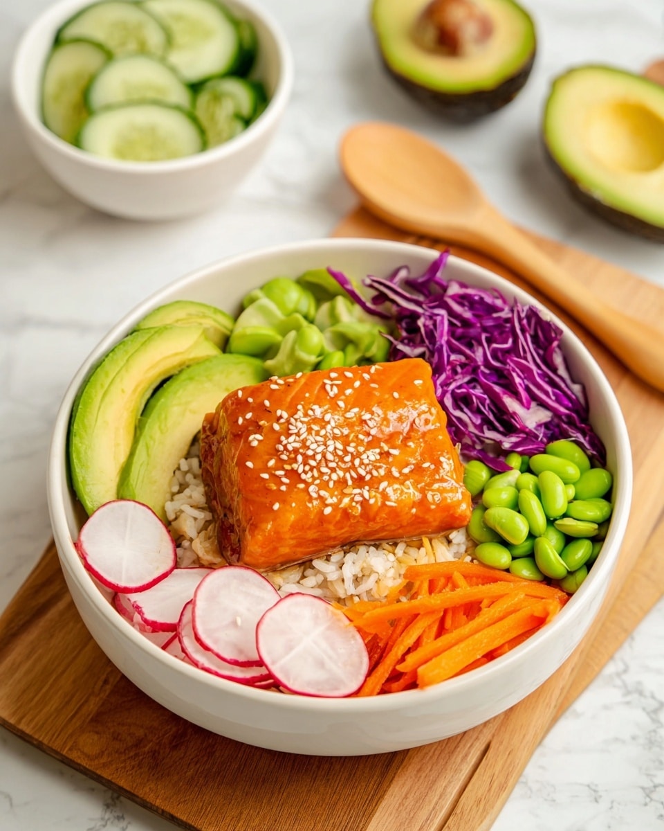 Miso Salmon Buddha Bowls Recipe - Recipe Image