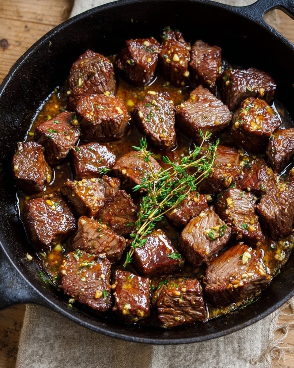Cowboy Butter Steak Bites Recipe - Recipe Image