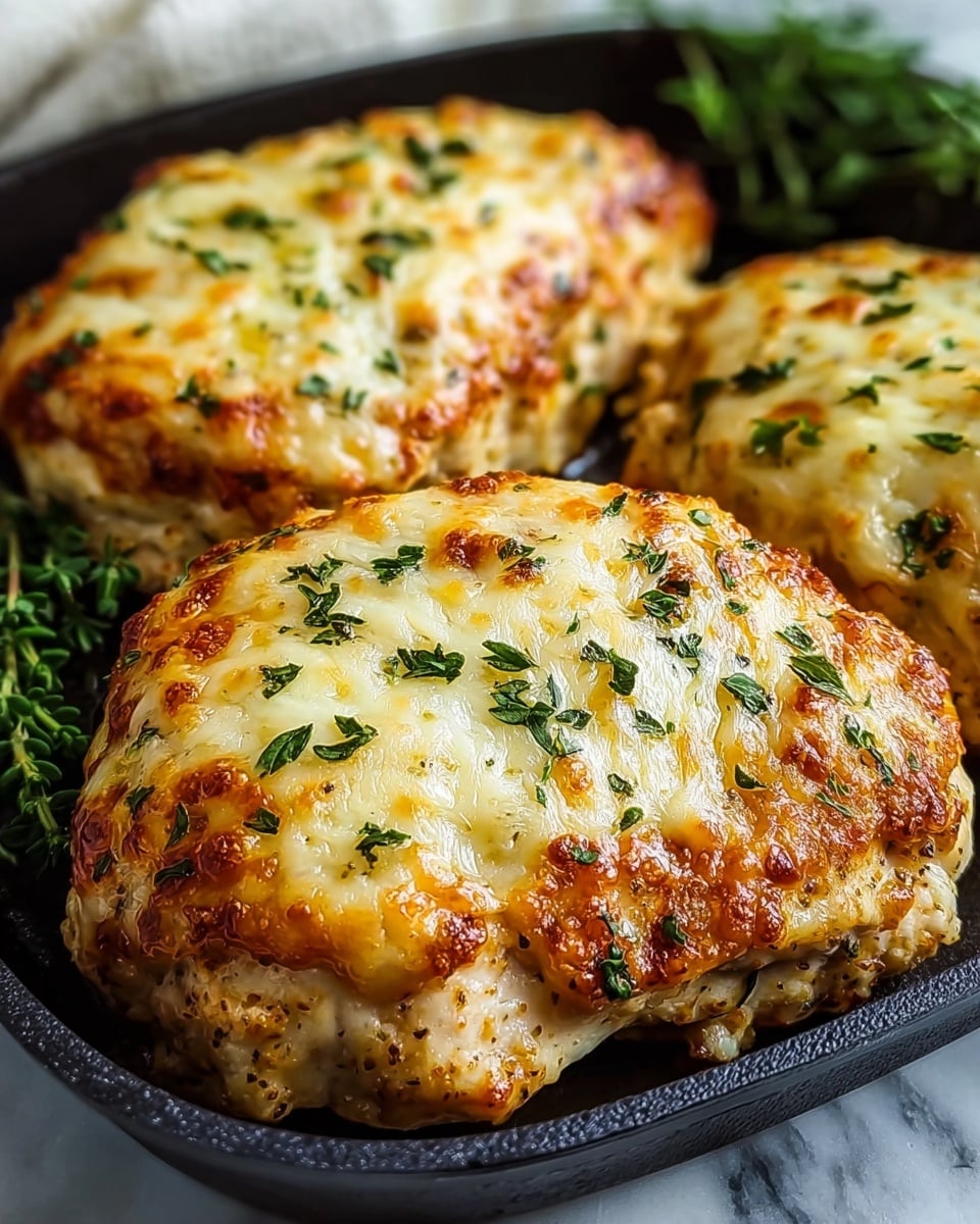 Garlic Parmesan Chicken Meatloaves Recipe - Recipe Image