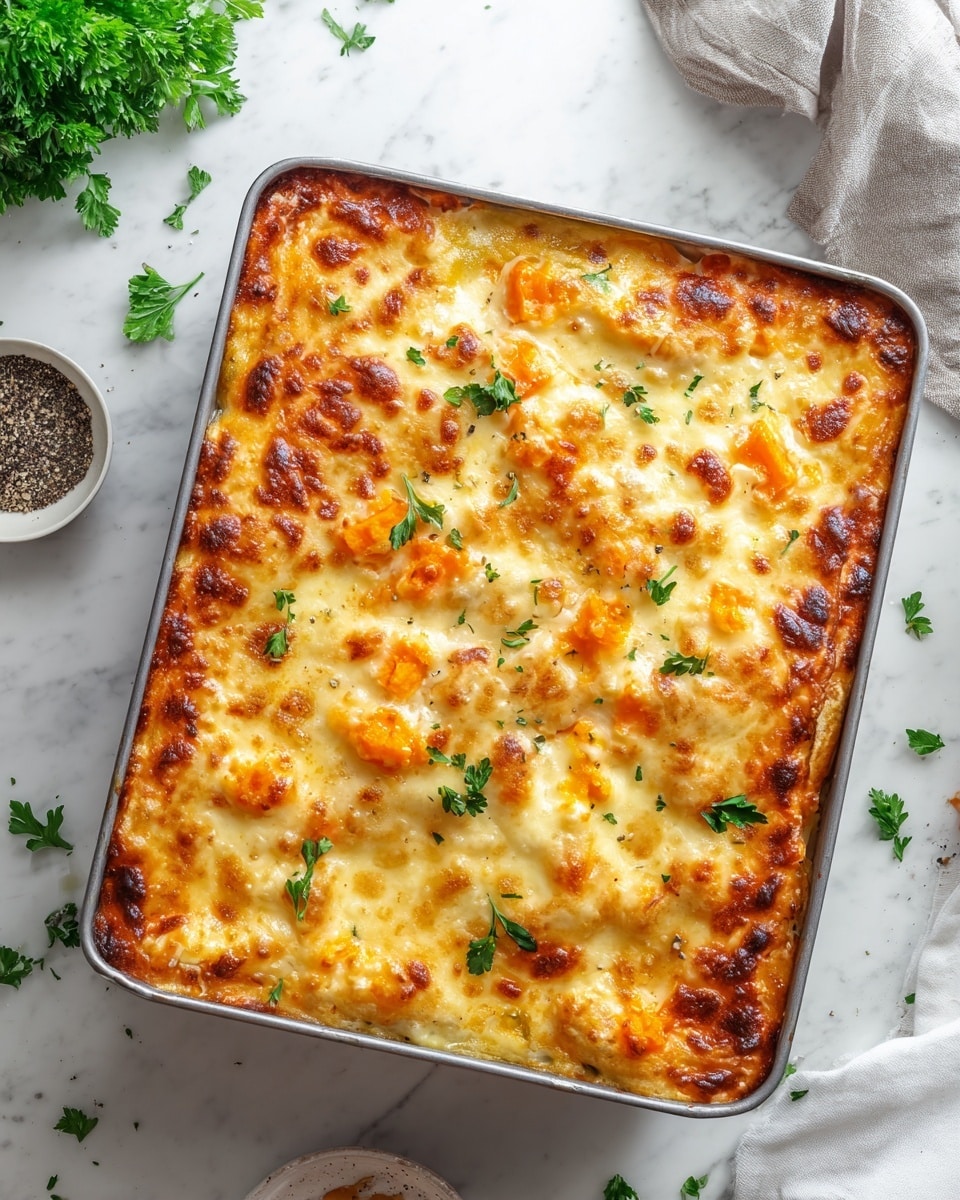 Easy Butternut Squash Casserole Recipe - Recipe Image