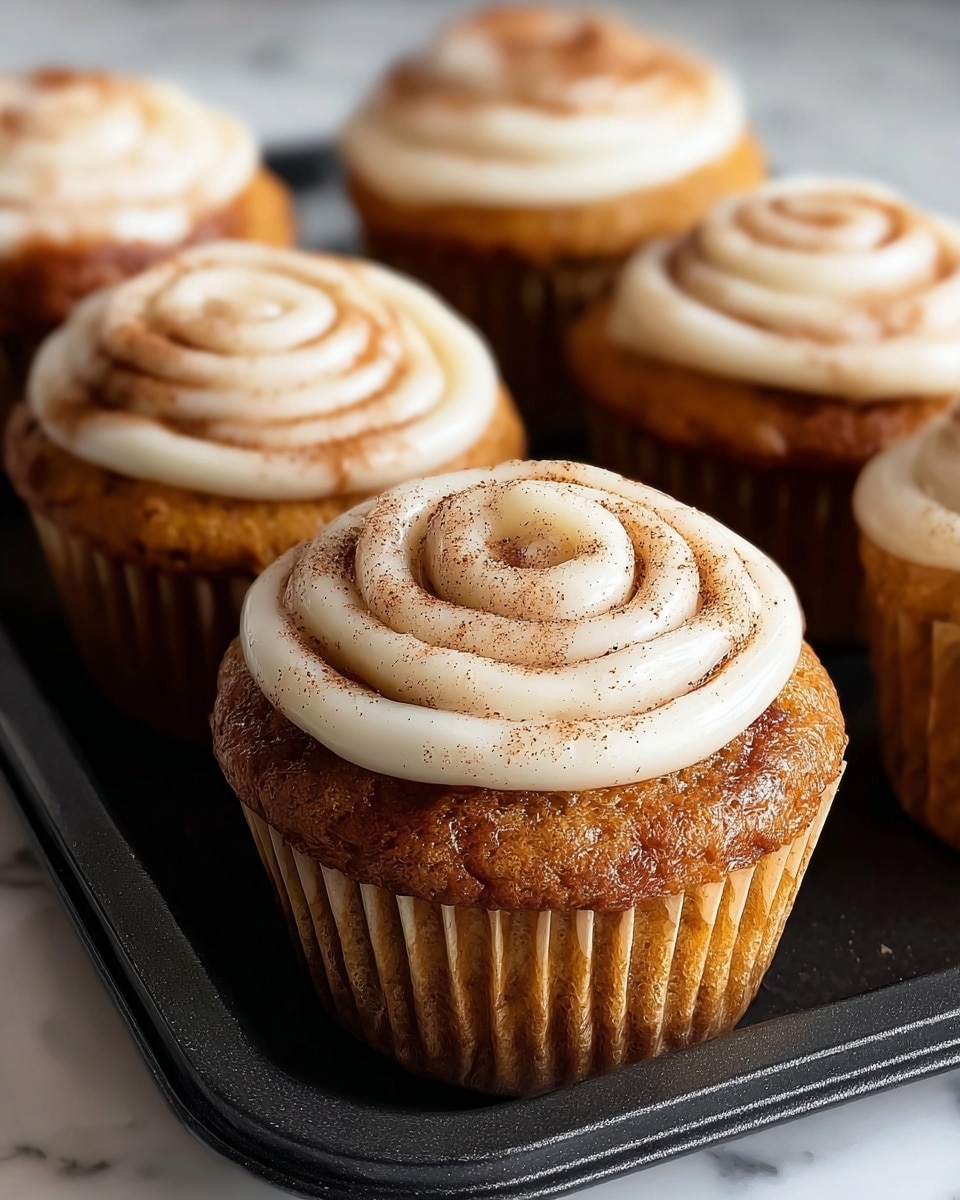 Cinnamon Roll Protein Muffins Recipe - Recipe Image