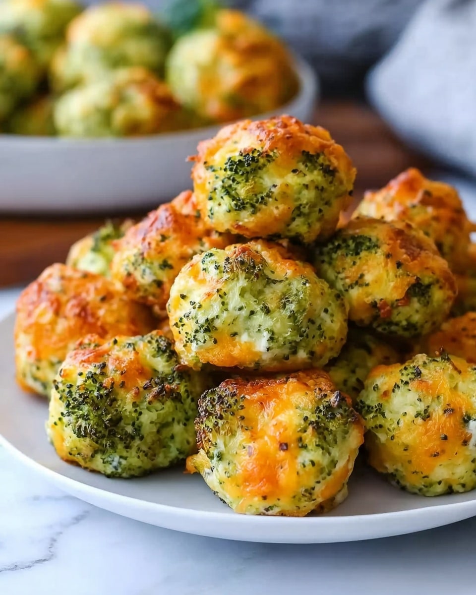 Baked Broccoli Cheese Balls Recipe - Recipe Image